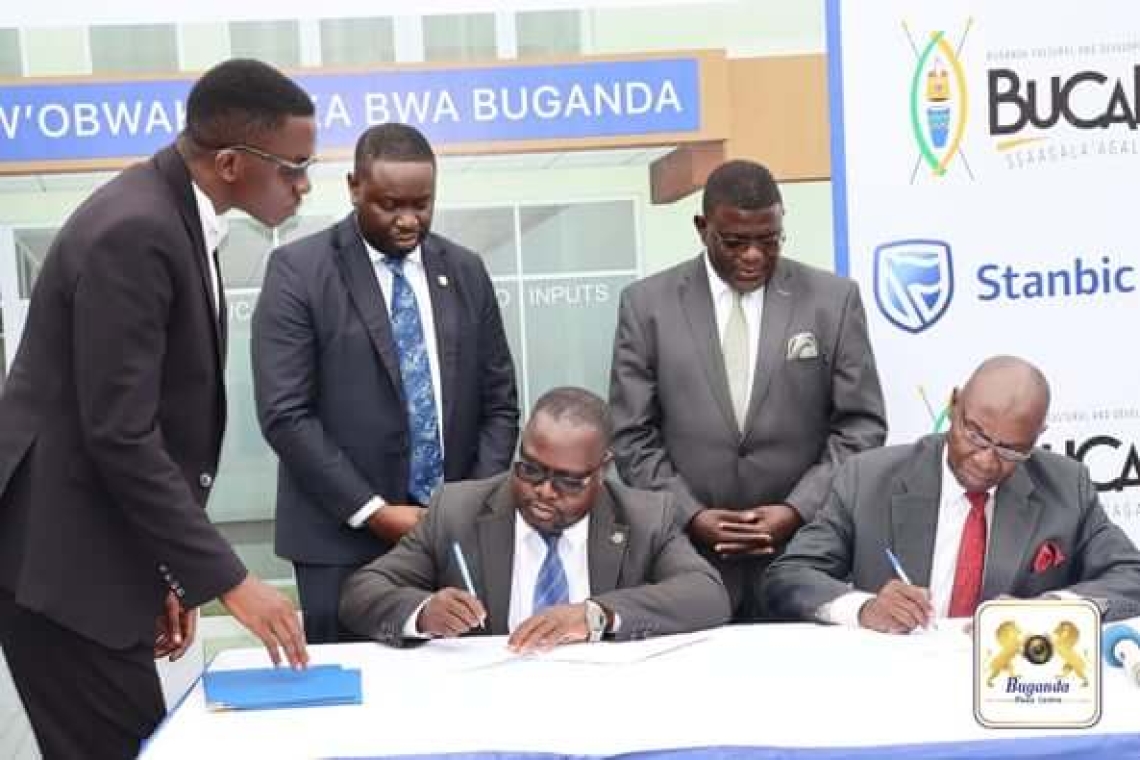 📸 Owek. Prof. Twaha Kaawaase officiating the launch on behalf of the Kingdom 📸 Owek. Prof. Twaha Kaawaase officiating the launch on behalf of the Kingdom